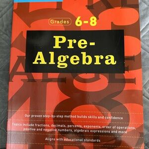 Lemon Pre-Algebra Workbook - grades 6-8